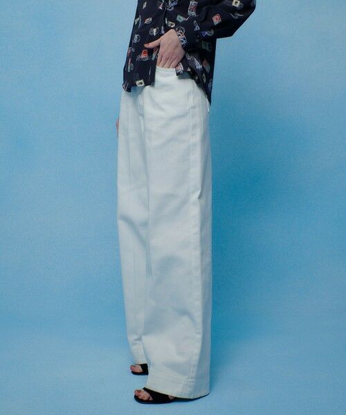 allureville / アルアバイル デニムパンツ | 【LOULOU WILLOUGHBY】ハイウエストワイドデニムパンツ | 詳細2