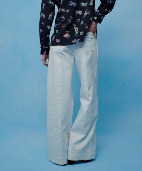 allureville / アルアバイル デニムパンツ | 【LOULOU WILLOUGHBY】ハイウエストワイドデニムパンツ | 詳細3