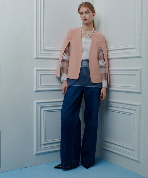 allureville / アルアバイル デニムパンツ | 【LOULOU WILLOUGHBY】ハイウエストワイドデニムパンツ | 詳細10