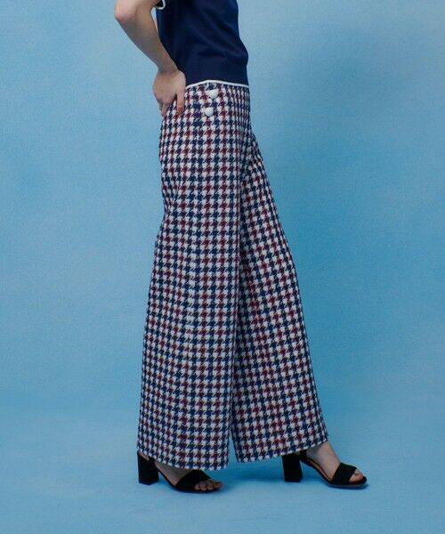 allureville / アルアバイル その他パンツ | 【LOULOU WILLOUGHBY】トリコロールツイードマリンパンツ | 詳細1