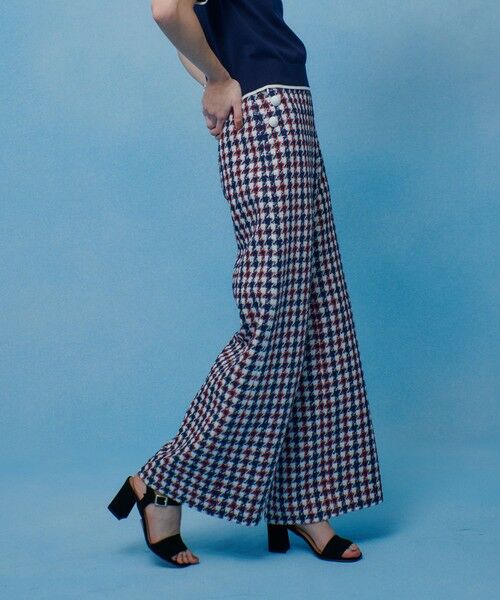 allureville / アルアバイル その他パンツ | 【LOULOU WILLOUGHBY】トリコロールツイードマリンパンツ | 詳細2