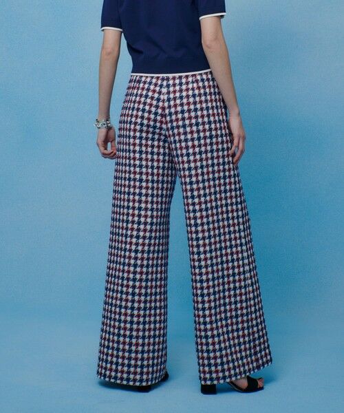 allureville / アルアバイル その他パンツ | 【LOULOU WILLOUGHBY】トリコロールツイードマリンパンツ | 詳細4