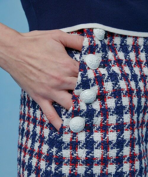 allureville / アルアバイル その他パンツ | 【LOULOU WILLOUGHBY】トリコロールツイードマリンパンツ | 詳細5