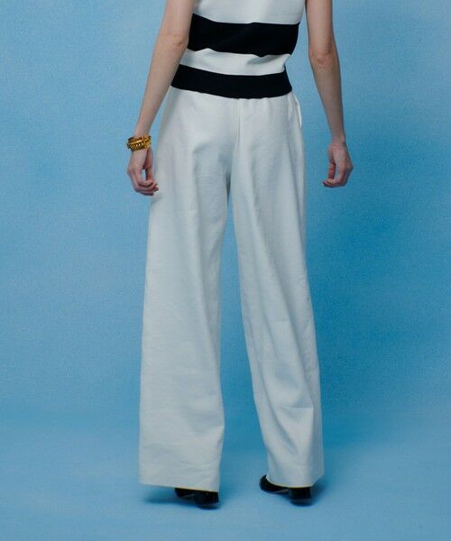 allureville / アルアバイル その他パンツ | 【LOULOU WILLOUGHBY】ＮＡＬＹＡリネンストレッチワイドパンツ | 詳細3