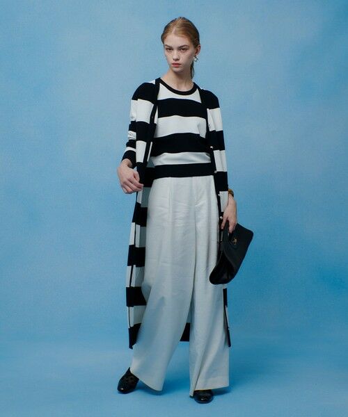 allureville / アルアバイル その他パンツ | 【LOULOU WILLOUGHBY】ＮＡＬＹＡリネンストレッチワイドパンツ | 詳細5