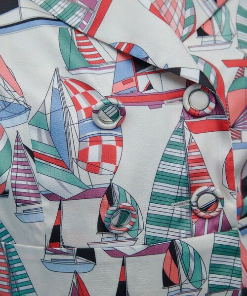 allureville / アルアバイル サロペット・オールインワン | 【LOULOU WILLOUGHBY】ＲＡＴＴＩマリーナプリントオールインワン | 詳細6