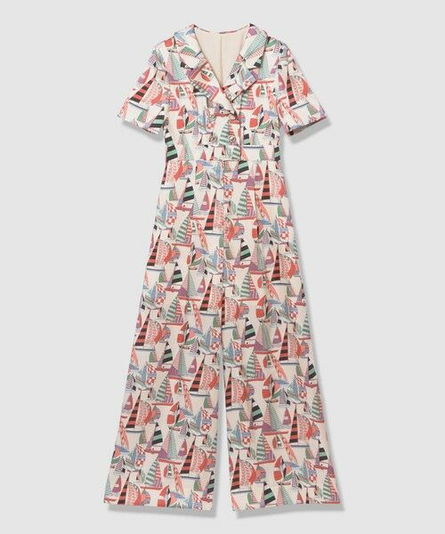 allureville / アルアバイル サロペット・オールインワン | 【LOULOU WILLOUGHBY】ＲＡＴＴＩマリーナプリントオールインワン | 詳細7