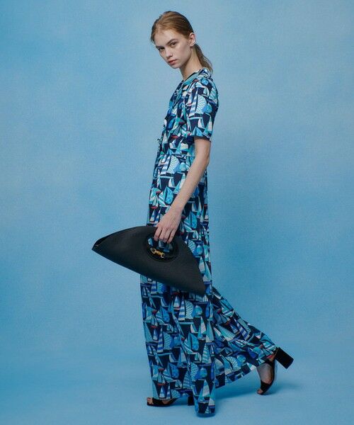 allureville / アルアバイル サロペット・オールインワン | 【LOULOU WILLOUGHBY】ＲＡＴＴＩマリーナプリントオールインワン | 詳細13