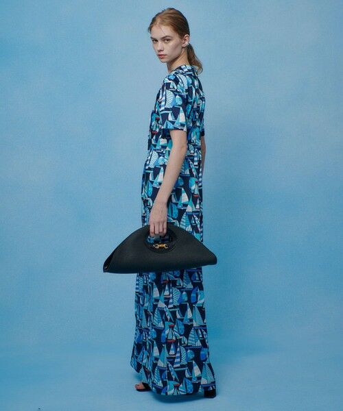 allureville / アルアバイル サロペット・オールインワン | 【LOULOU WILLOUGHBY】ＲＡＴＴＩマリーナプリントオールインワン | 詳細14