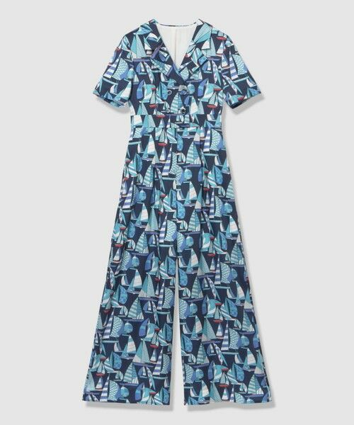 allureville / アルアバイル サロペット・オールインワン | 【LOULOU WILLOUGHBY】ＲＡＴＴＩマリーナプリントオールインワン | 詳細16