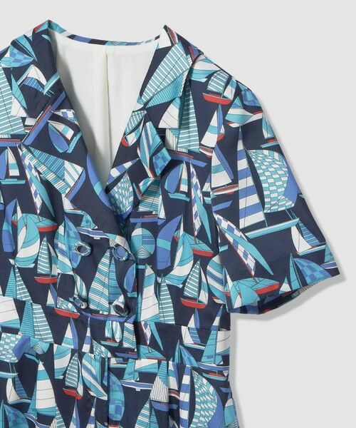 allureville / アルアバイル サロペット・オールインワン | 【LOULOU WILLOUGHBY】ＲＡＴＴＩマリーナプリントオールインワン | 詳細18