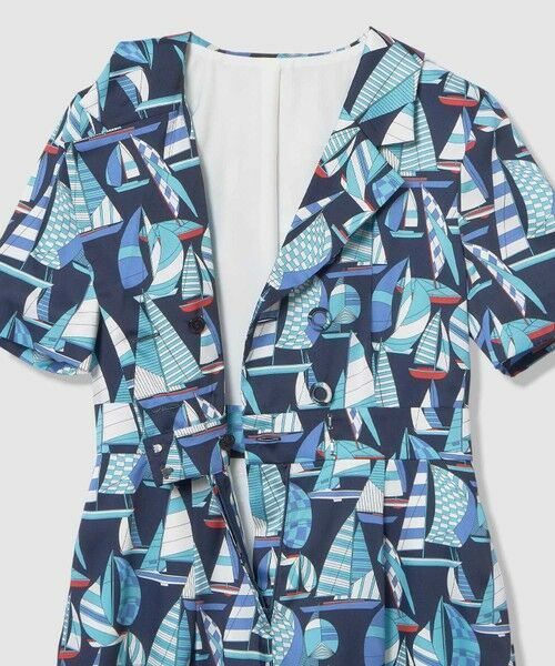 allureville / アルアバイル サロペット・オールインワン | 【LOULOU WILLOUGHBY】ＲＡＴＴＩマリーナプリントオールインワン | 詳細21