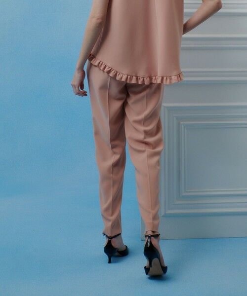 allureville / アルアバイル スラックス・ドレスパンツ | 【LOULOU WILLOUGHBY】ハイバックテーパードパンツ | 詳細4