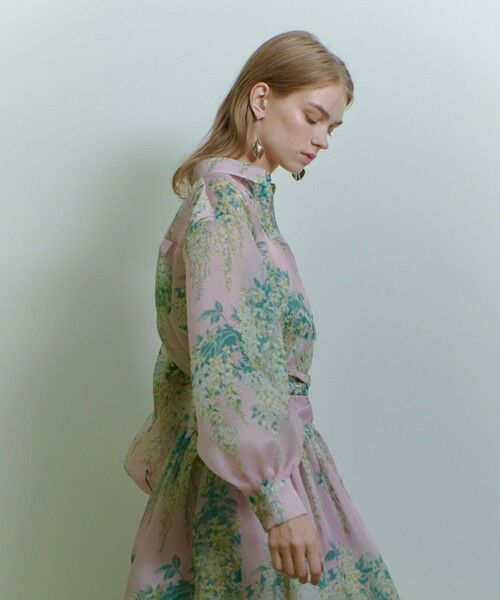 allureville / アルアバイル シャツ・ブラウス | 【LOULOU WILLOUGHBY】RATTIオーガンフラワーブラウス | 詳細4