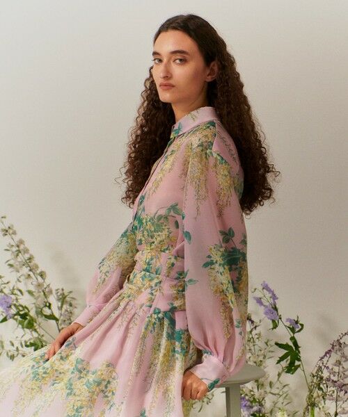 allureville / アルアバイル シャツ・ブラウス | 【LOULOU WILLOUGHBY】RATTIオーガンフラワーブラウス（ピンク (41)）