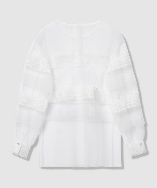 allureville / アルアバイル シャツ・ブラウス | 【LOULOU WILLOUGHBY】チュールレースブラウス | 詳細9