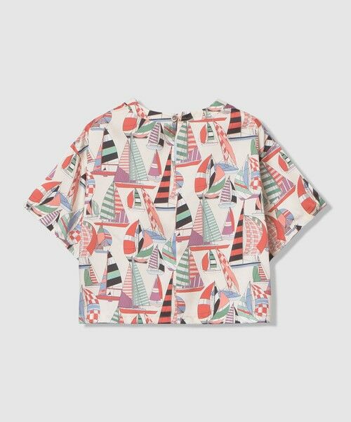 allureville / アルアバイル シャツ・ブラウス | 【LOULOU WILLOUGHBY】ＲＡＴＴＩマリーナプリント Ｔブラウス | 詳細6