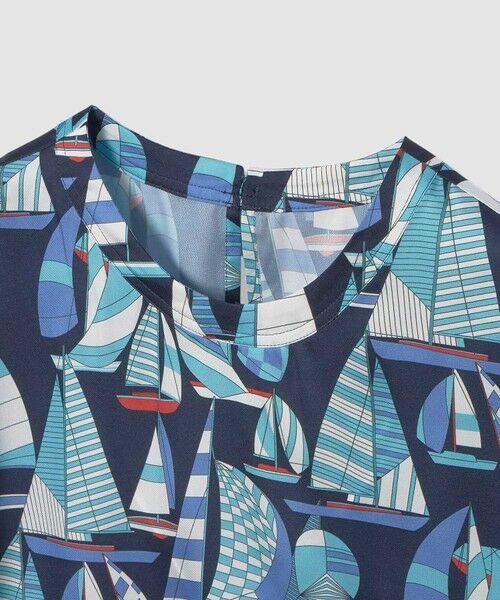 allureville / アルアバイル シャツ・ブラウス | 【LOULOU WILLOUGHBY】ＲＡＴＴＩマリーナプリント Ｔブラウス | 詳細10