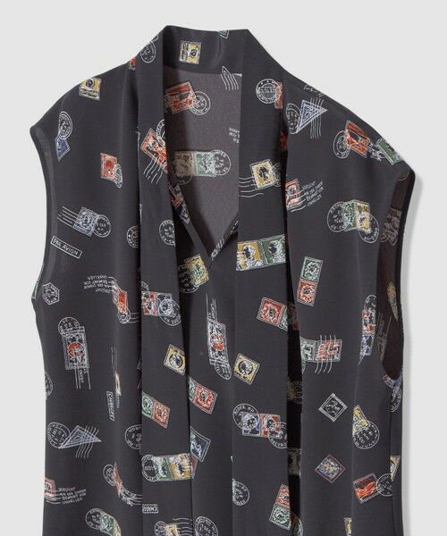 allureville / アルアバイル シャツ・ブラウス | WEB 一部店舗限定【LOULOU WILLOUGHBY】レタープリントリボンブラウス | 詳細19