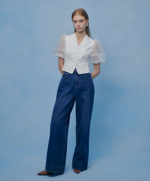 allureville / アルアバイル シャツ・ブラウス | 【LOULOU WILLOUGHBY】バルーンスリーブシャツブラウス | 詳細5