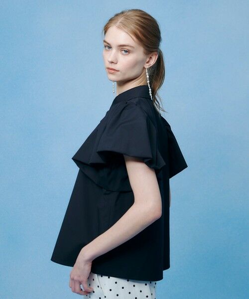 allureville / アルアバイル シャツ・ブラウス | 【LOULOU WILLOUGHBY】バルーンスリーブシャツブラウス | 詳細23