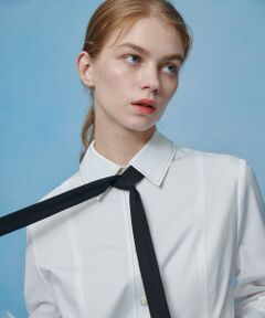 allureville / アルアバイル ロング・マキシ丈ワンピース | 【LOULOU WILLOUGHBY】メモリーツイルティアードシャツワンピース