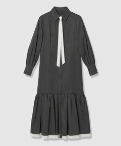 allureville / アルアバイル ロング・マキシ丈ワンピース | 【LOULOU WILLOUGHBY】メモリーツイルティアードシャツワンピース