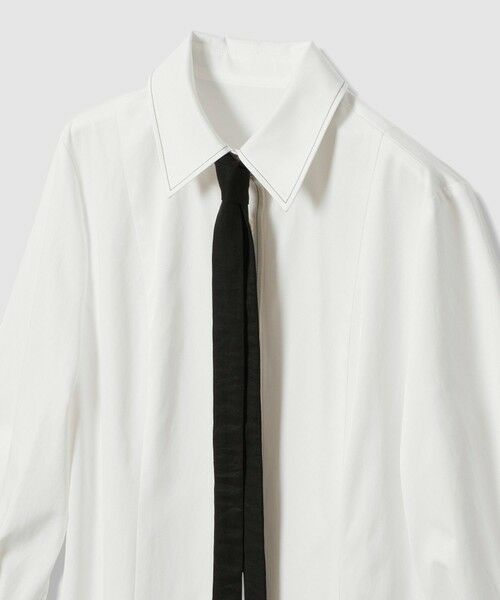 allureville / アルアバイル ロング・マキシ丈ワンピース | 【LOULOU WILLOUGHBY】メモリーツイルティアードシャツワンピース | 詳細10