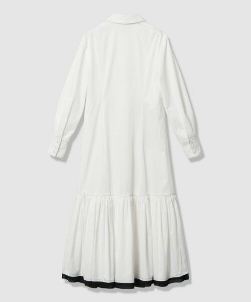 allureville / アルアバイル ロング・マキシ丈ワンピース | 【LOULOU WILLOUGHBY】メモリーツイルティアードシャツワンピース | 詳細8