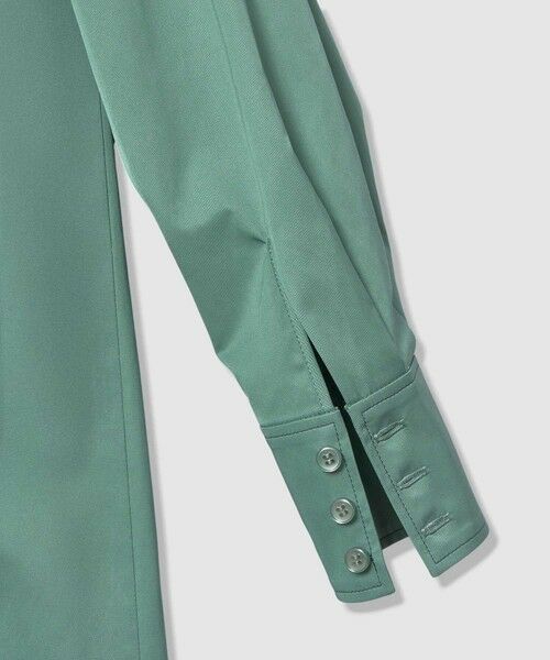 allureville / アルアバイル ロング・マキシ丈ワンピース | 【LOULOU WILLOUGHBY】メモリーツイルティアードシャツワンピース | 詳細23