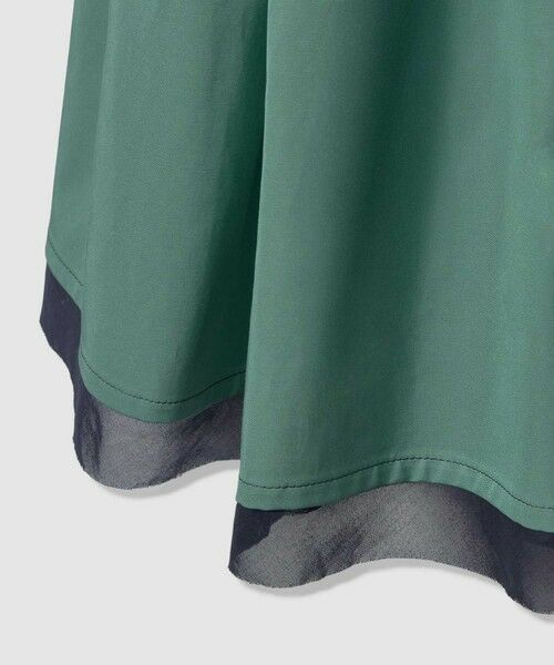 allureville / アルアバイル ロング・マキシ丈ワンピース | 【LOULOU WILLOUGHBY】メモリーツイルティアードシャツワンピース | 詳細24