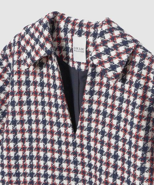 allureville / アルアバイル チュニック | 【LOULOU WILLOUGHBY】トリコロールツイードワンピース | 詳細10