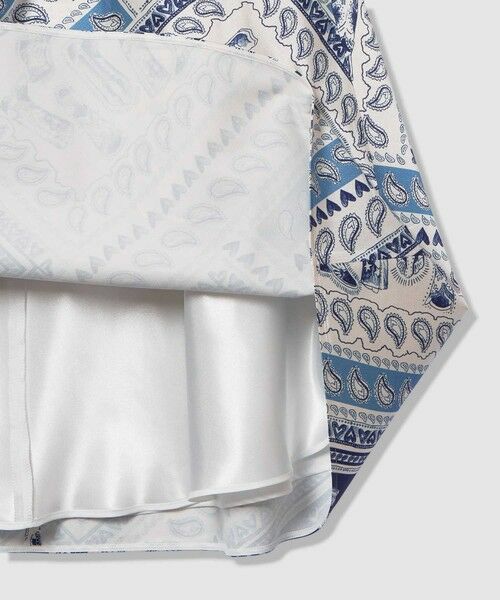 allureville / アルアバイル ミニ丈・ひざ丈ワンピース | 【LOULOU WILLOUGHBY】ウエスタンスカーフプリントホルターネックワンピース | 詳細12