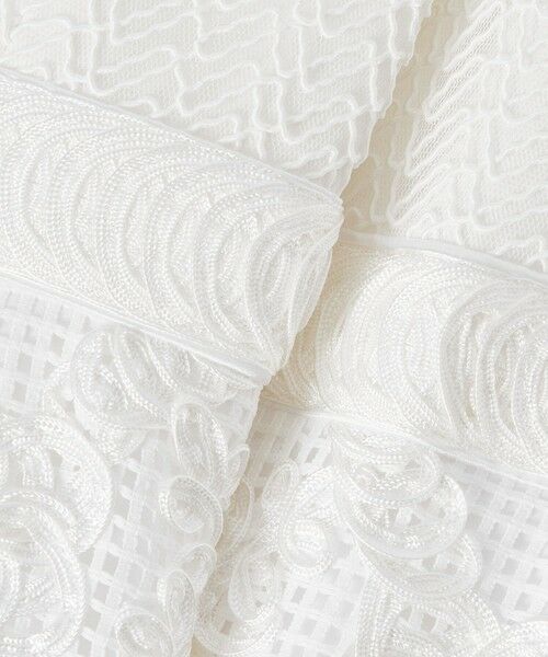 allureville / アルアバイル ドレス | 【LOULOU WILLOUGHBY】コード刺繍ドッキングワンピース | 詳細13