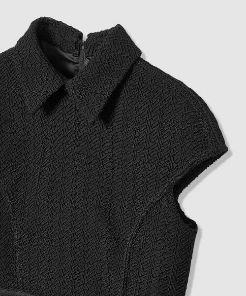 allureville / アルアバイル ドレス | 【LOULOU WILLOUGHBY】コード刺繍ドッキングワンピース | 詳細21