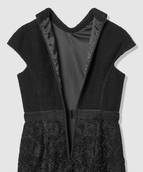 allureville / アルアバイル ドレス | 【LOULOU WILLOUGHBY】コード刺繍ドッキングワンピース | 詳細22