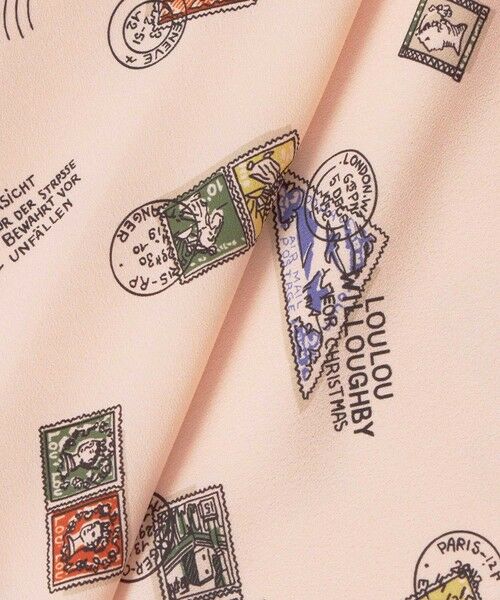 allureville / アルアバイル ロング・マキシ丈ワンピース | 【LOULOU WILLOUGHBY】レタープリントワンピース | 詳細13