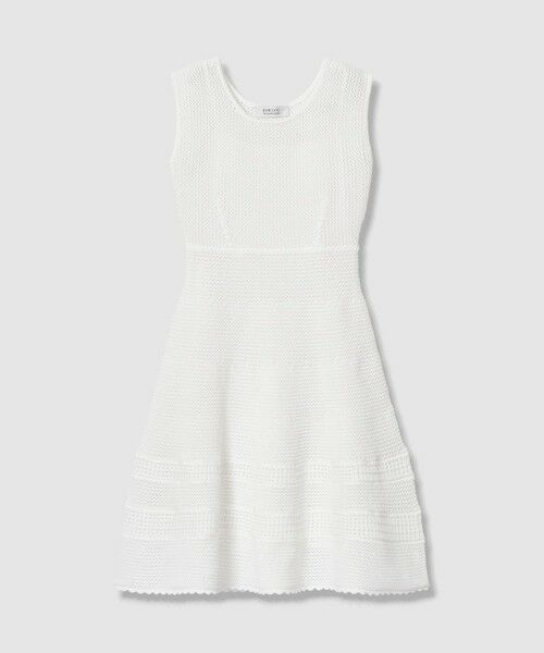 allureville / アルアバイル ロング・マキシ丈ワンピース | 【LOULOU WILLOUGHBY】メッシュクロッシェミニワンピース | 詳細7