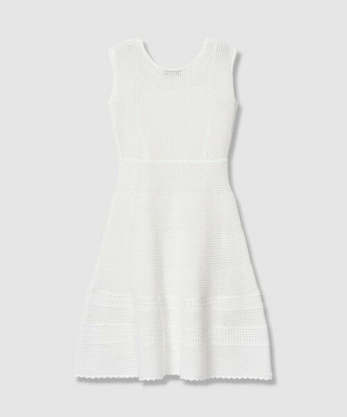 allureville / アルアバイル ロング・マキシ丈ワンピース | 【LOULOU WILLOUGHBY】メッシュクロッシェミニワンピース | 詳細8