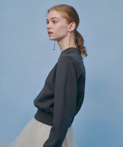 allureville / アルアバイル スウェット | 【LOULOU WILLOUGHBY】Ｖキリカエトレーナー | 詳細3