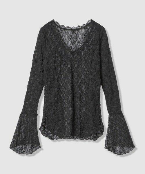 allureville / アルアバイル カットソー | 【LOULOU WILLOUGHBY】ベルスリーブレースプルオーバー | 詳細12