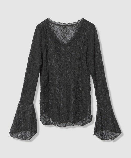 allureville / アルアバイル カットソー | 【LOULOU WILLOUGHBY】ベルスリーブレースプルオーバー | 詳細13