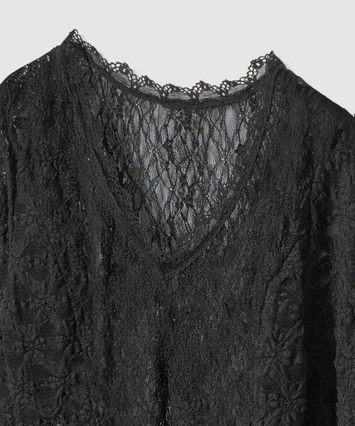 allureville / アルアバイル カットソー | 【LOULOU WILLOUGHBY】ベルスリーブレースプルオーバー | 詳細14