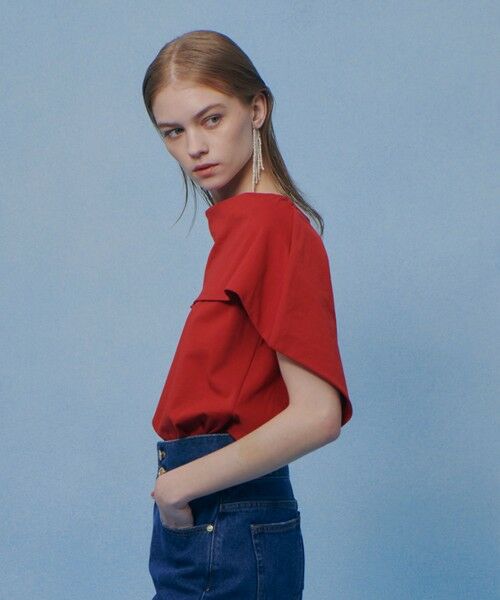 allureville / アルアバイル カットソー | 【LOULOU WILLOUGHBY】ケープデコルテトップス | 詳細2