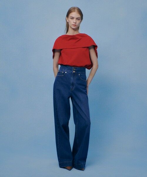 allureville / アルアバイル カットソー | 【LOULOU WILLOUGHBY】ケープデコルテトップス | 詳細5