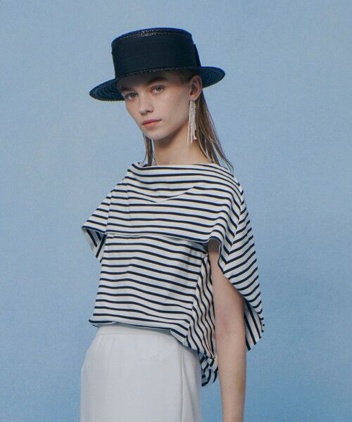 allureville / アルアバイル カットソー | 【LOULOU WILLOUGHBY】ケープデコルテトップス | 詳細10