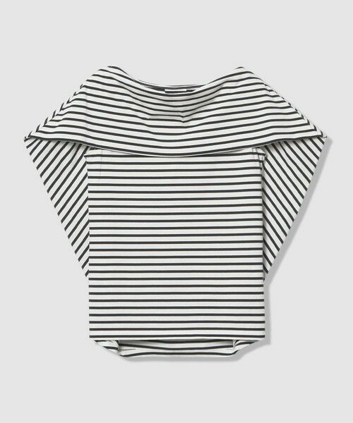 allureville / アルアバイル カットソー | 【LOULOU WILLOUGHBY】ケープデコルテトップス（ネイビー (65)）