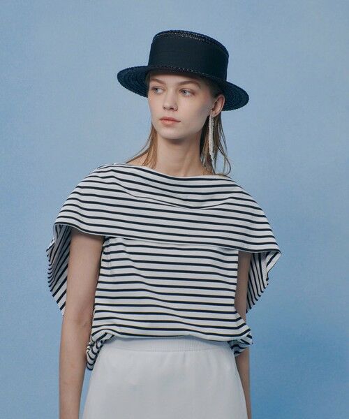 allureville / アルアバイル カットソー | 【LOULOU WILLOUGHBY】ケープデコルテトップス | 詳細10