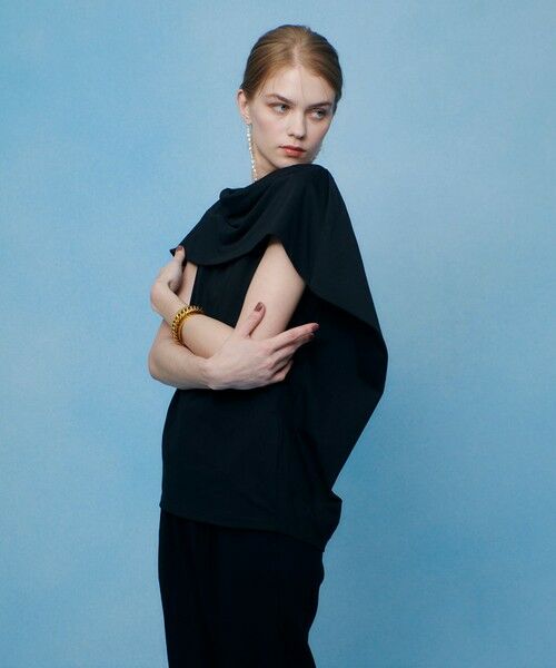 allureville / アルアバイル カットソー | 【LOULOU WILLOUGHBY】ケープデコルテトップス | 詳細19