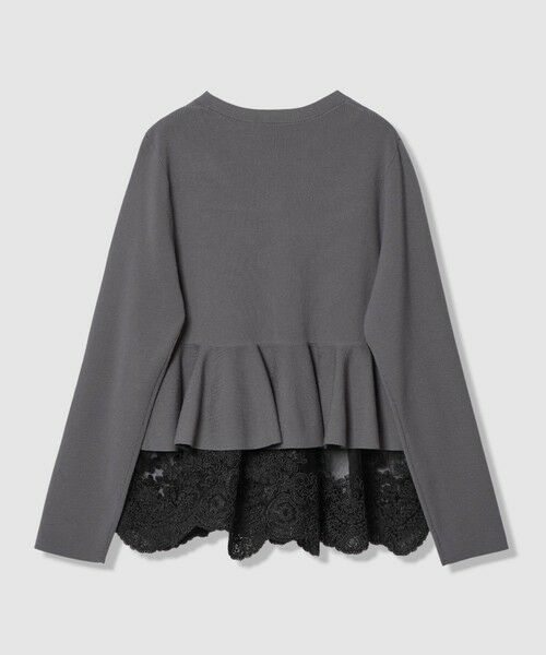 allureville / アルアバイル カーディガン・ボレロ | 【LOULOU WILLOUGHBY】レースレイヤーペプラムカーディガン | 詳細15